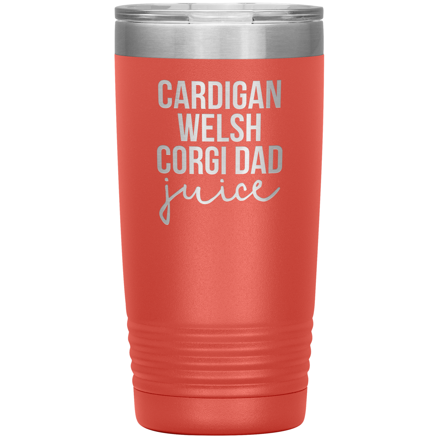 Cardigan Welsh Corgi Dad Tumbler, Cardigan Welsh Corgi Dad Gifts, Travel Coffee Mug, Birthday Gifts for Men and Women