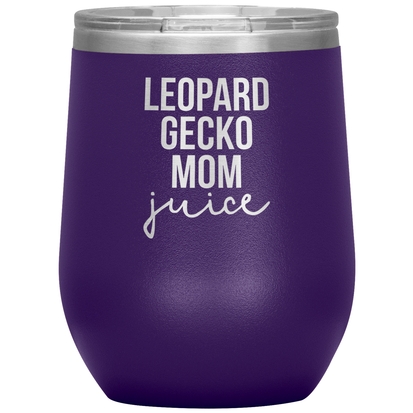 Leopard Gecko Mom Wine Tumbler, Leopard Gecko Mom Gifts, Travel Wine Cup, Birthday Gifts for Men and Women