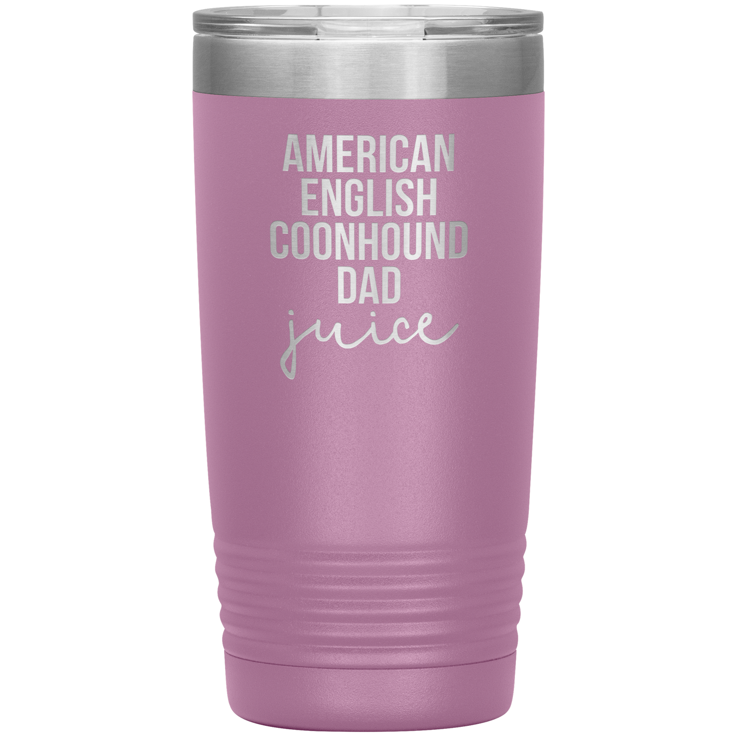 American English Coonhound Dad Tumbler, Funny Travel Coffee Mug, Birthday Gifts for Men and Women