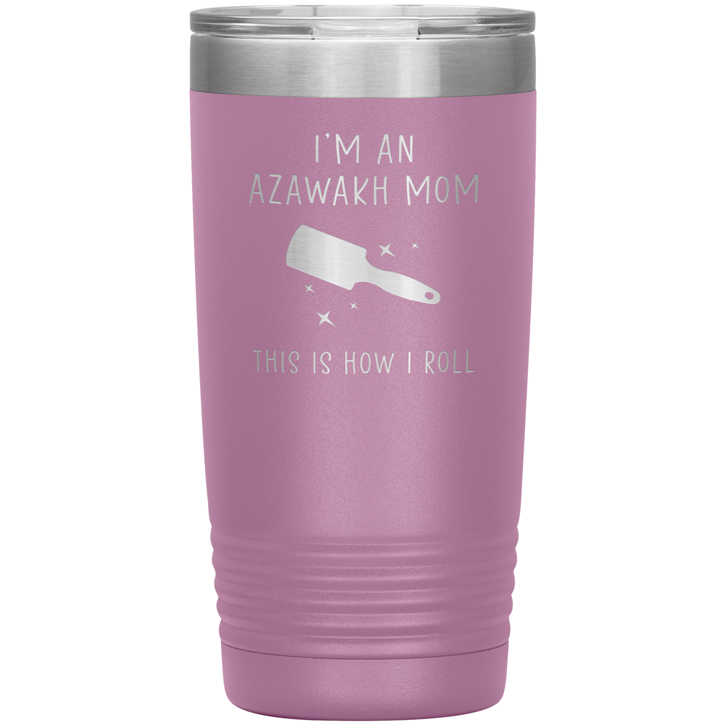 Azawakh Mom Tumbler, Funny Travel Coffee Mug, Birthday Gifts for Men and Women