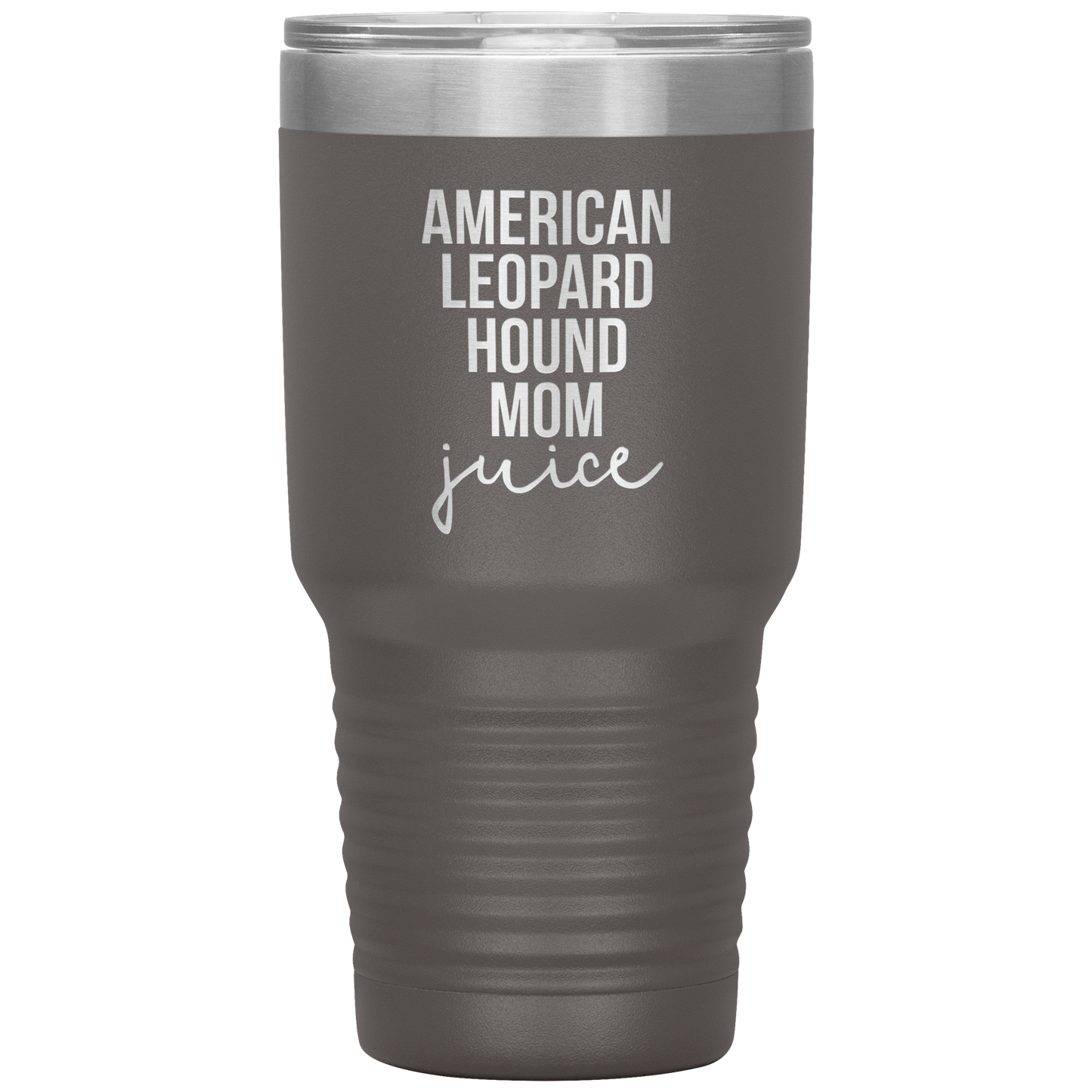 American Leopard Hound Mom Tumbler, Funny Travel Coffee Mug, Birthday Gifts for Men and Women