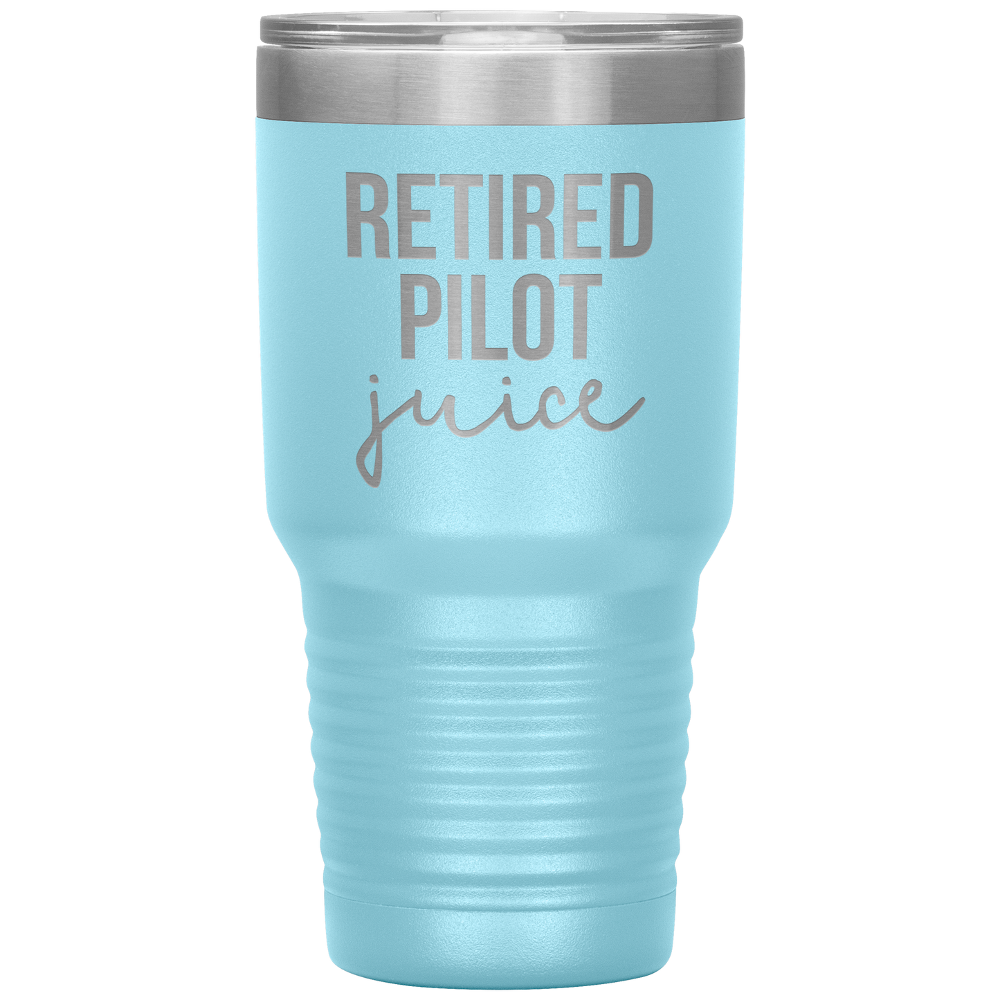 Retired Pilot Retirement Tumbler, Retired Pilot Retirement Gifts, Travel Coffee Mug, Birthday Gifts for Men and Women