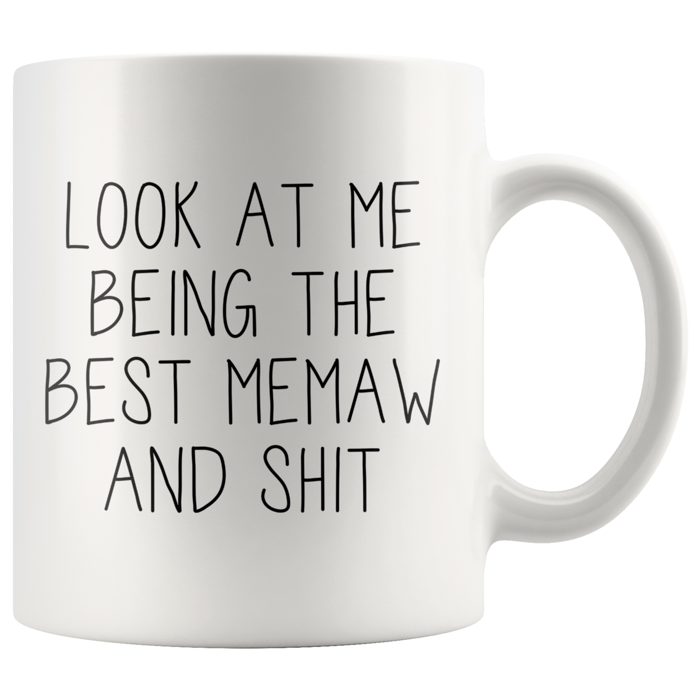 Memaw Gifts, Memaw Coffee Mug, Two Tone Accent Cup, Birthday Gift for Men and Women