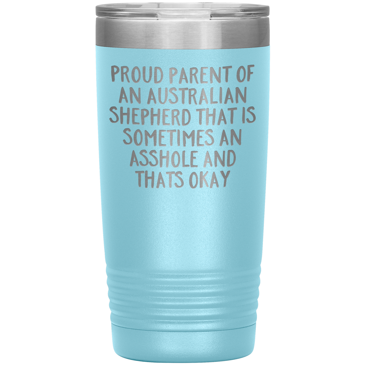 Australian Shepherd Tumbler, Australian Shepherd Dad Gifts, Australian Shepherd Mom Coffee Mug, Birthday Gifts for Men and Women