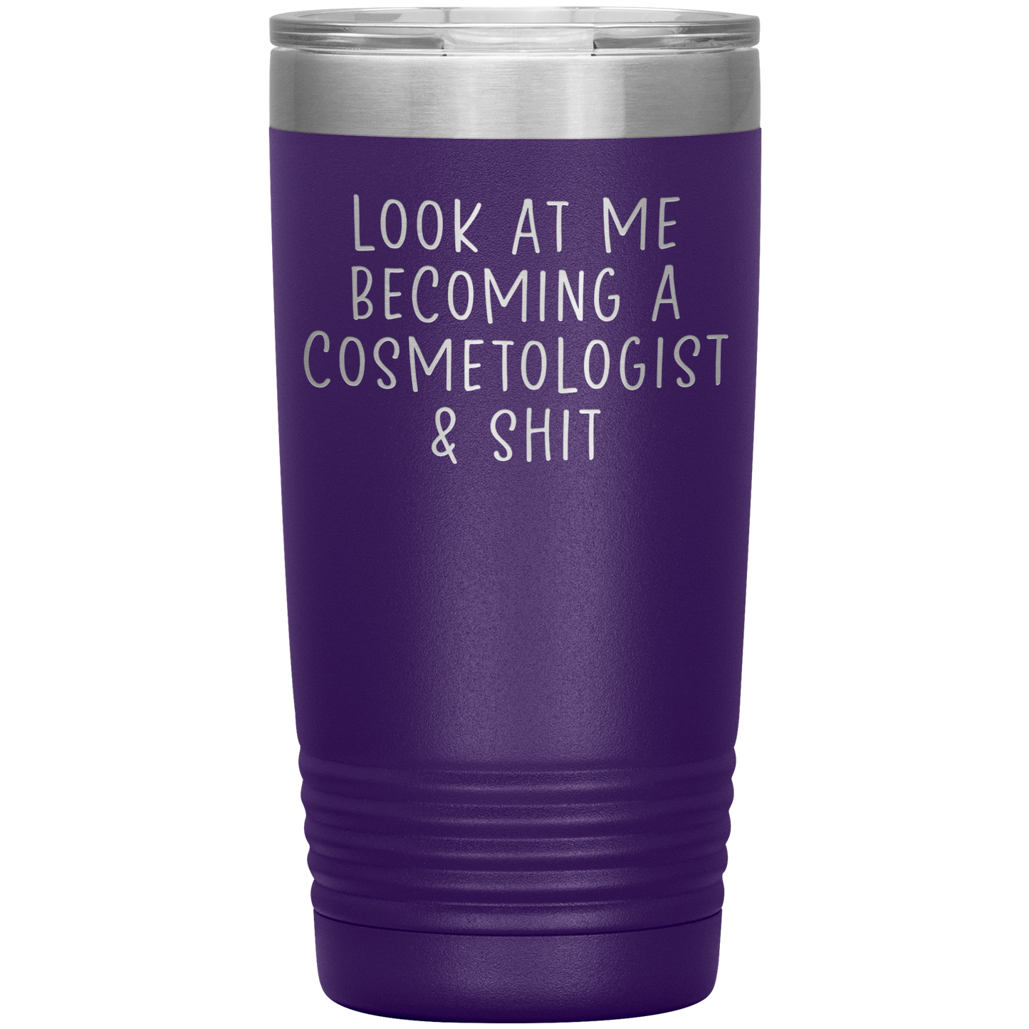 Cosmetologo Tumbler, Cosmetologa Regali, Travel Coffee Mug, Regali di compleanno per uomini e donne