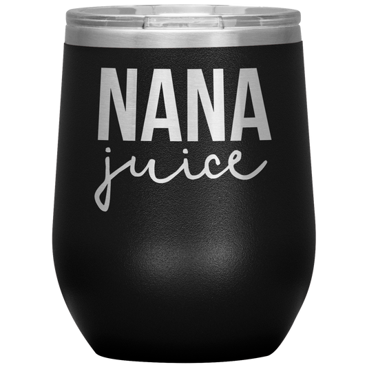 Nana Wine Tumbler, Nana Doni, Travel Wine Cup, Regali di compleanno per Uomini e Donne