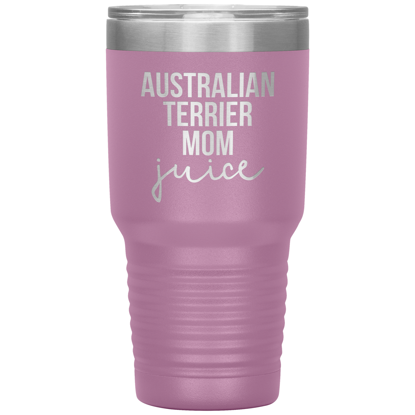 Australian Terrier Mom Tumbler, Funny Travel Coffee Mug, Birthday Gifts for Men and Women