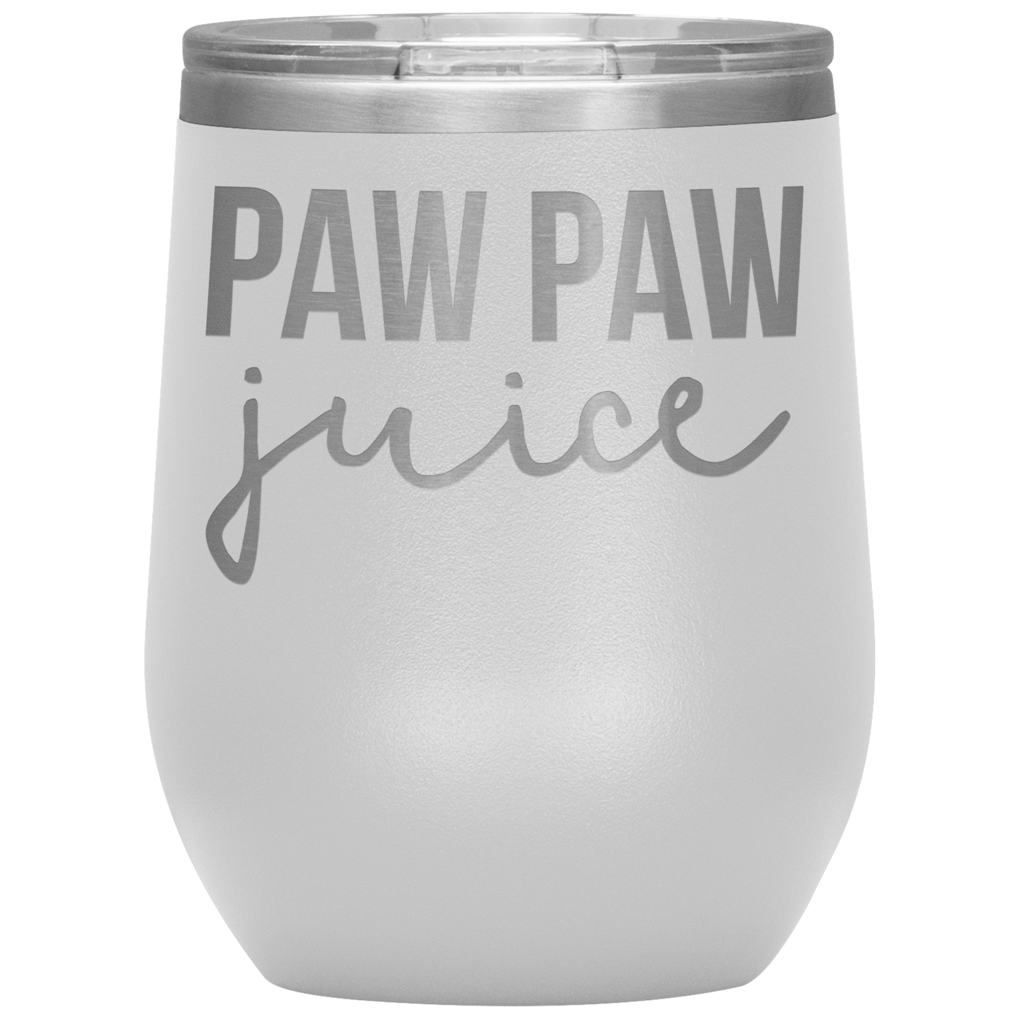 Paw Paw Wine Tumbler, Paw Paw Gifts, Travel Wine Cup, Birthday Gifts for Men and Women