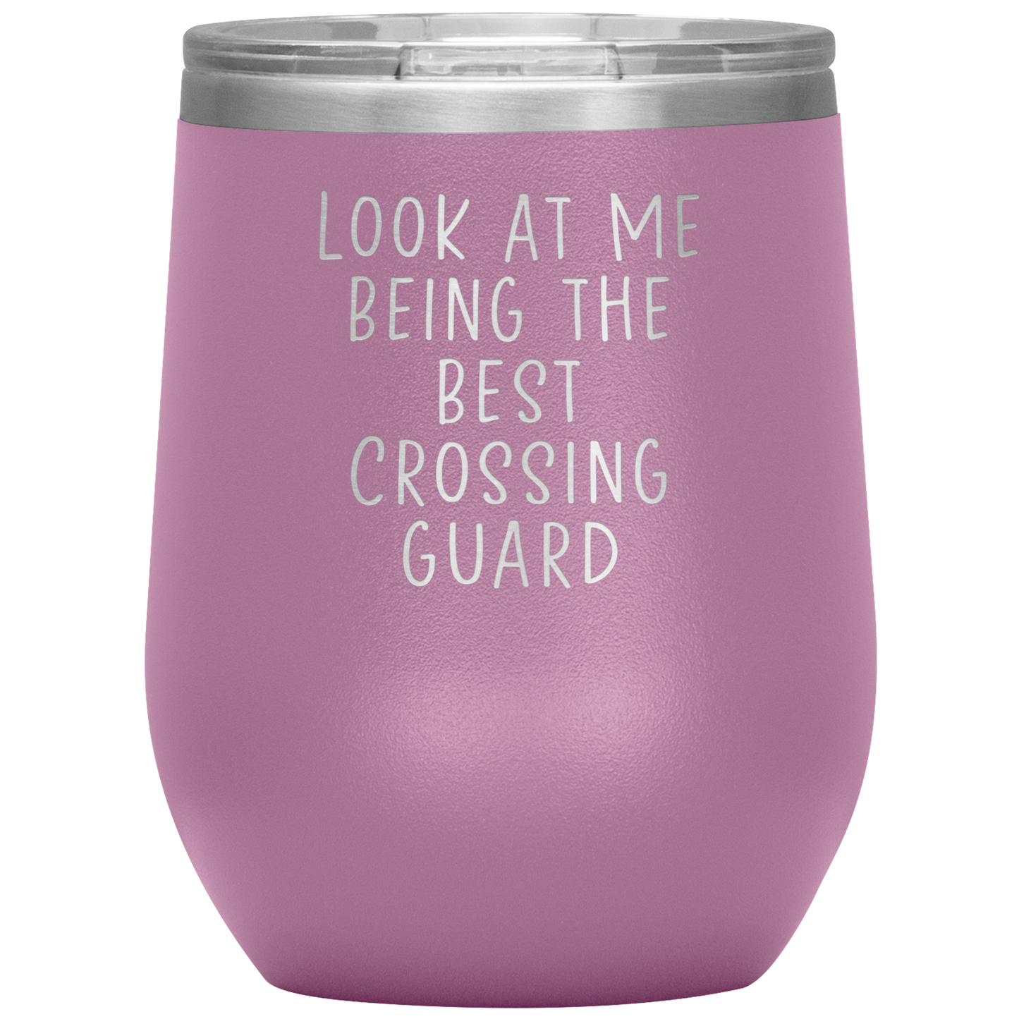 Crossing Guard Wine Tumbler, Crossing Guard Gifts, Travel Wine Cup, Birthday Gifts for Men and Women