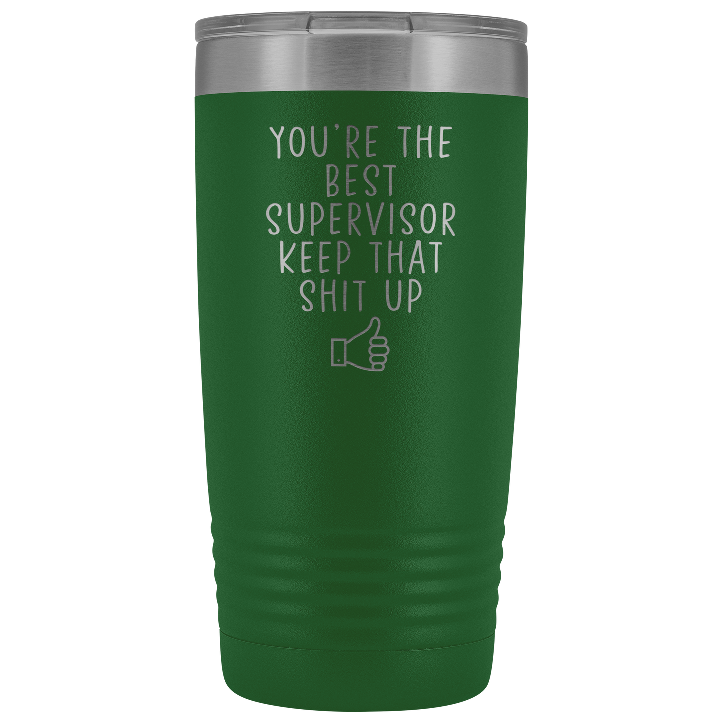 Cadeau de superviseur, tasse de café de superviseur, tumbler de superviseur