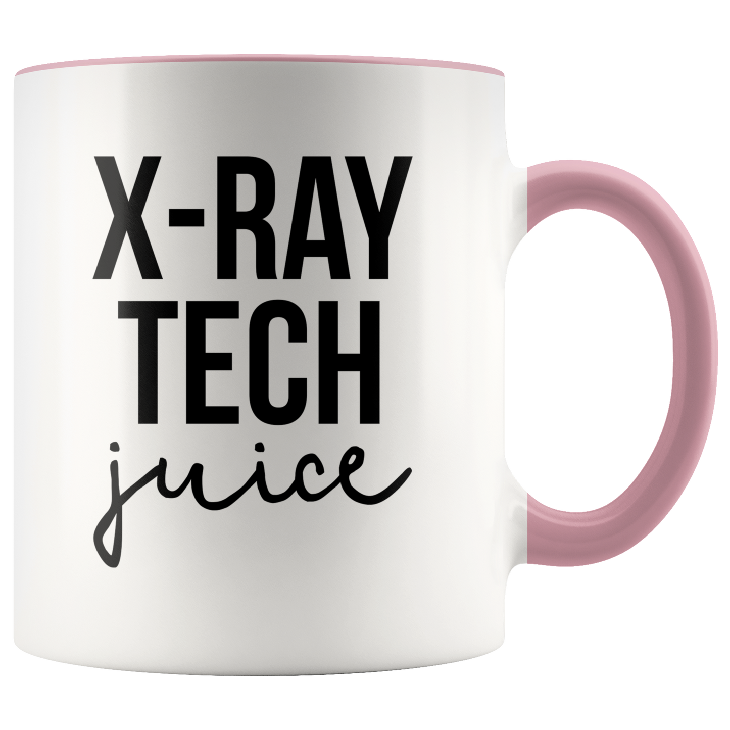 Xray Tech Radiologic Technologist Gifts, Coffee Mug, Two Tone Accent Cup, Birthday Gift for Men and Women