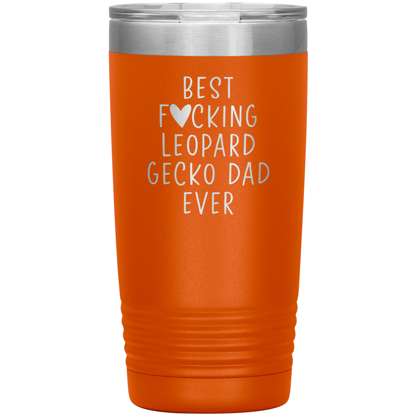 Leopard Gecko Dad Tumbler, Leopard Gecko Dad Gifts, Travel Coffee Mug, Birthday Gifts for Men and Women