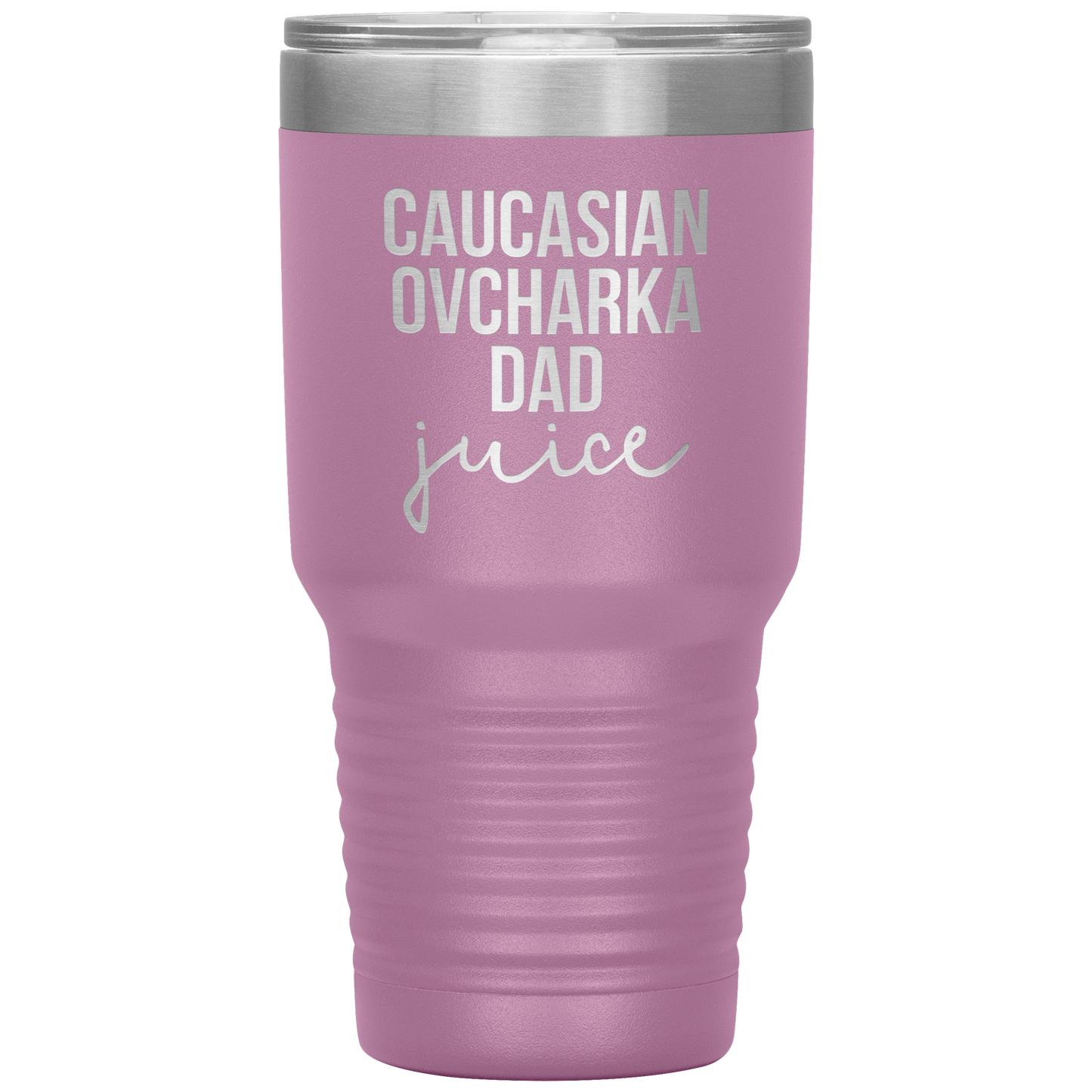 Caucasian Ovcharka Dad Tumbler, Caucasian Ovcharka Dad Gifts, Travel Coffee Mug, Birthday Gifts for Men and Women