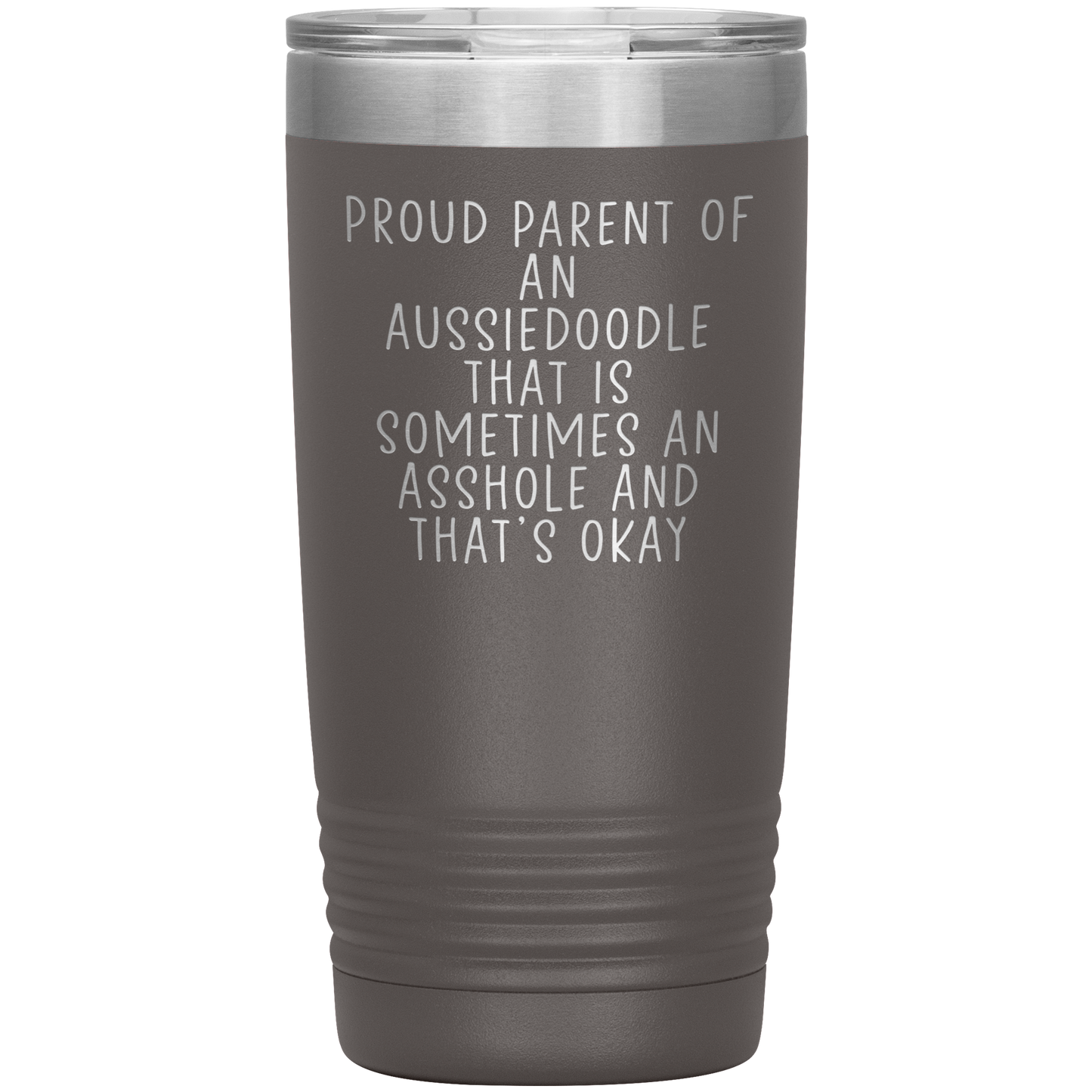 Aussiedoodle Tumbler, Aussiedoodle Dad Gifts, Aussiedoodle Mom Coffee Mug, Birthday Gifts for Men and Women