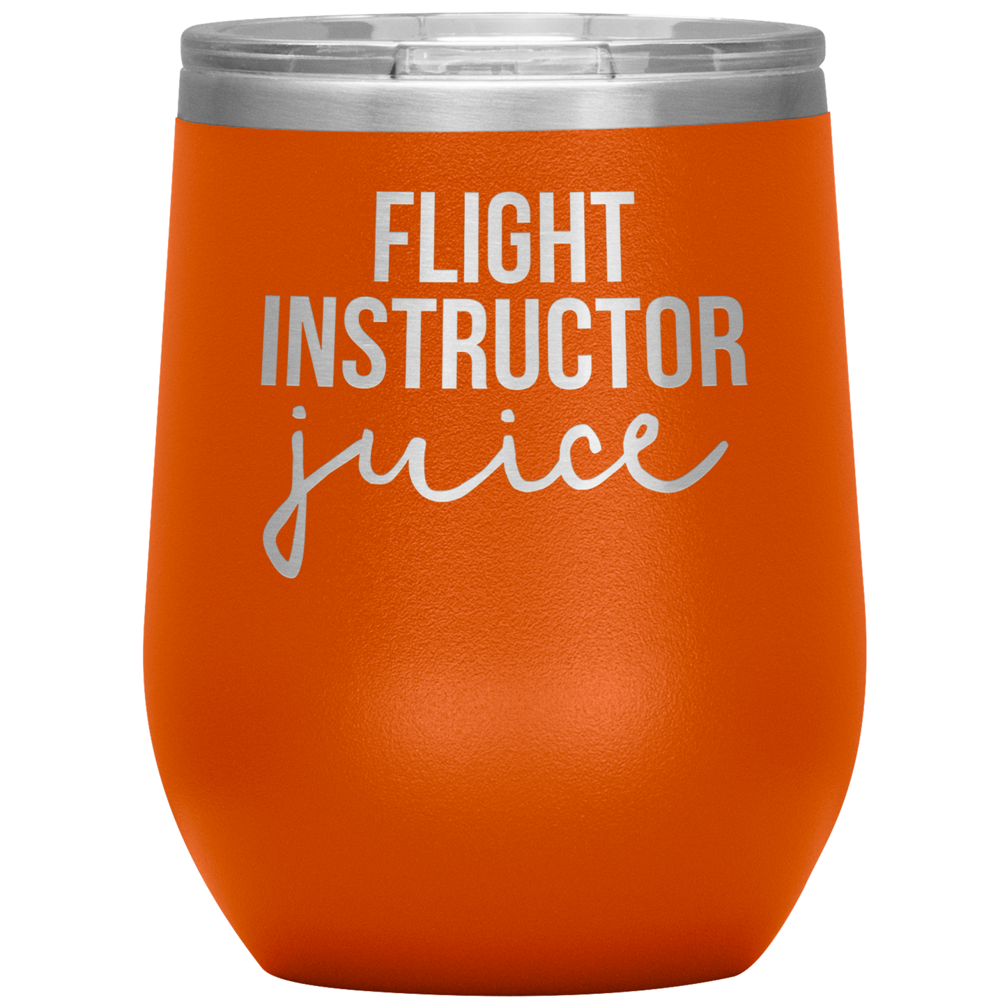 Flight Instructor Wine Tumbler, Flight Instructor Gifts, Travel Wine Cup, Birthday Gifts for Men and Women