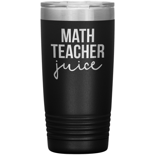 Math Teacher Tumbler, Math Teacher Gifts, Travel Coffee Mug, Birthday Gifts for Men and Women