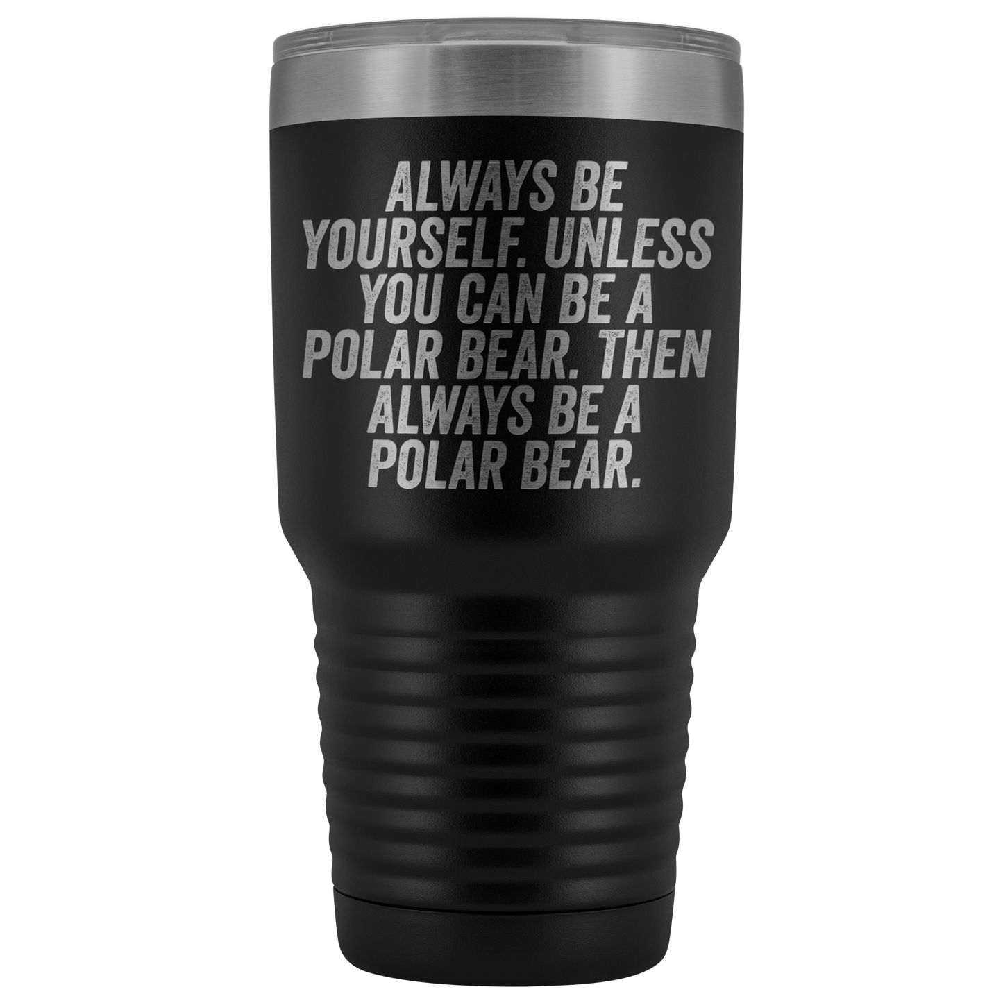 Tumbler Polar Bear Dons Polar Bear, Mug de l'ours polaire