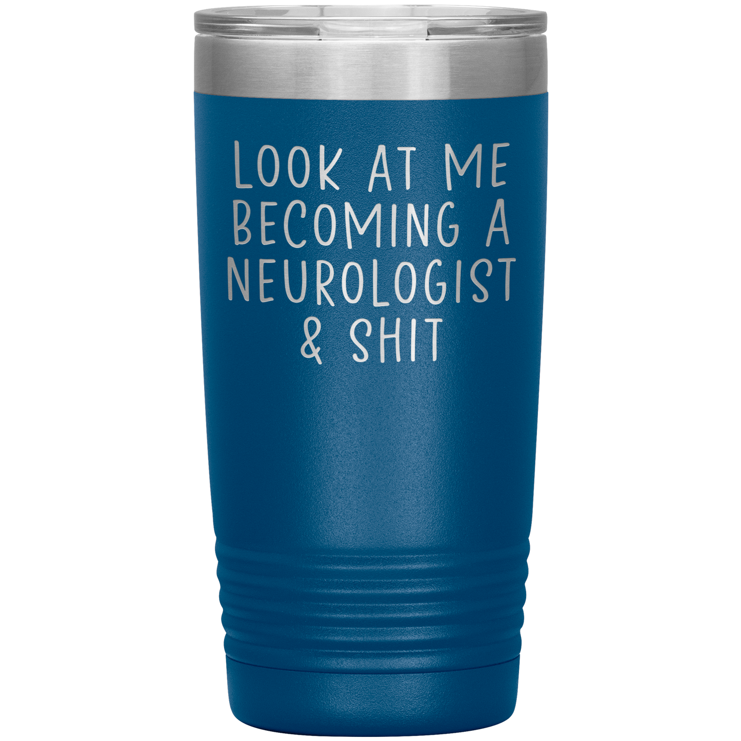 Neurólogo Tumbler, Regalos neurólogos, Taza de Café de Viaje, Regalos de Cumpleaños para Hombres y Mujeres