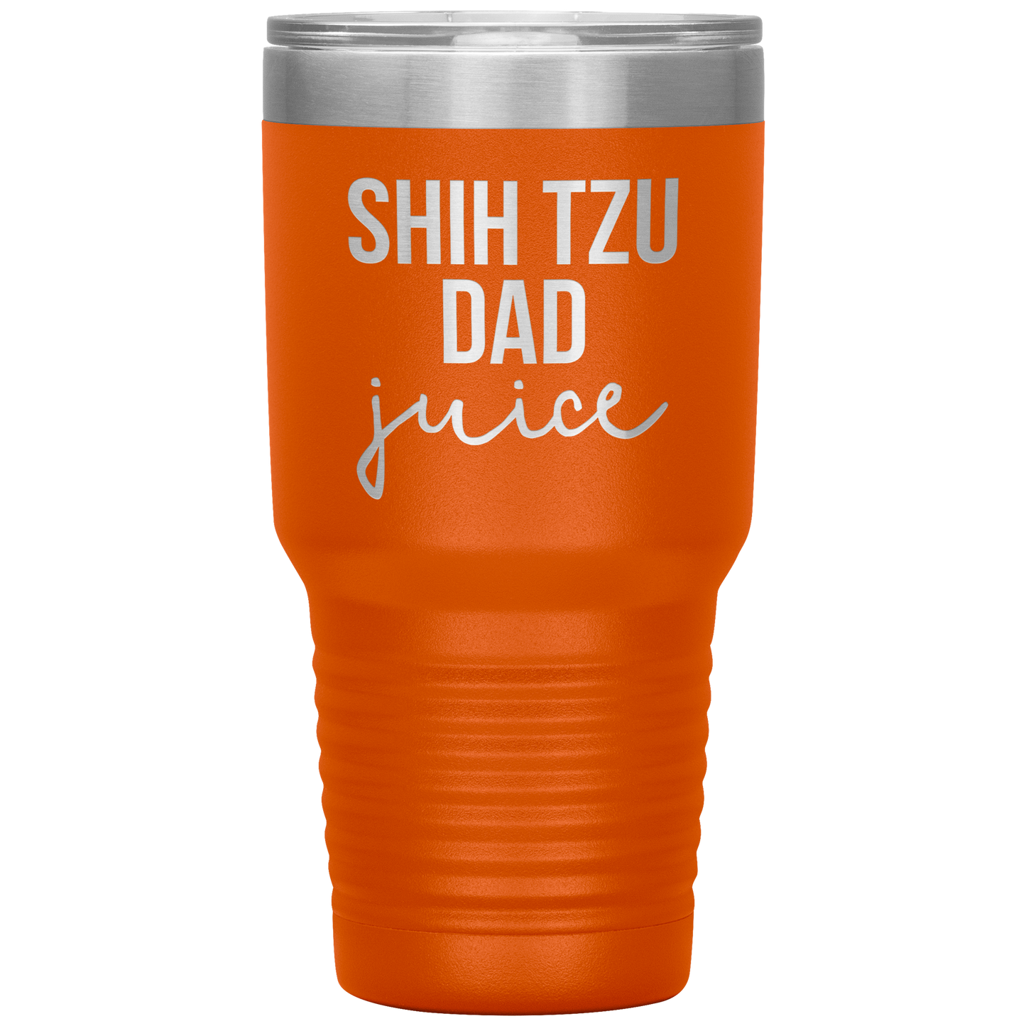 Shih Tzu Dad Tumbler, Shih Tzu Dad Gifts, Travel Coffee Mug, Birthday Gifts for Men and Women