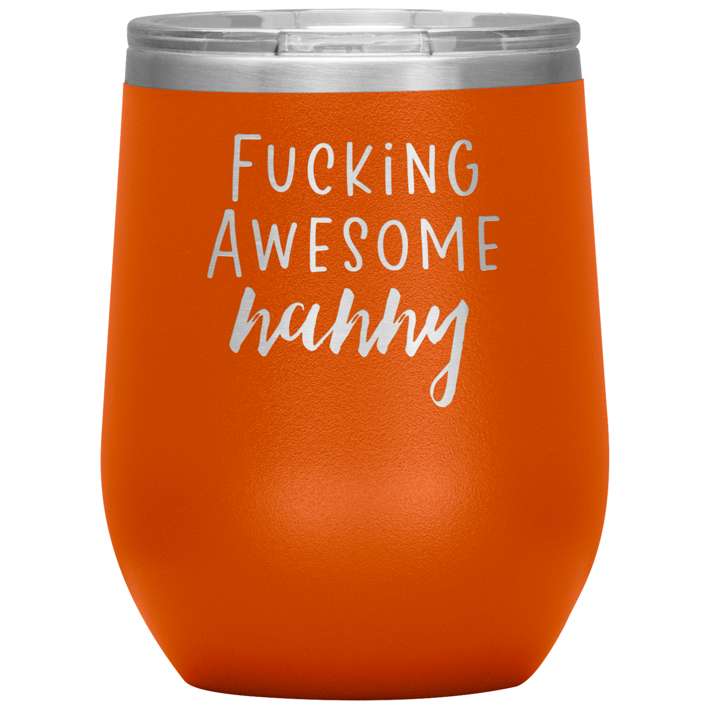 Nanny Wine Tumbler, Nanny Gifts, Travel Wine Cup, Birthday Gifts for Men and Women