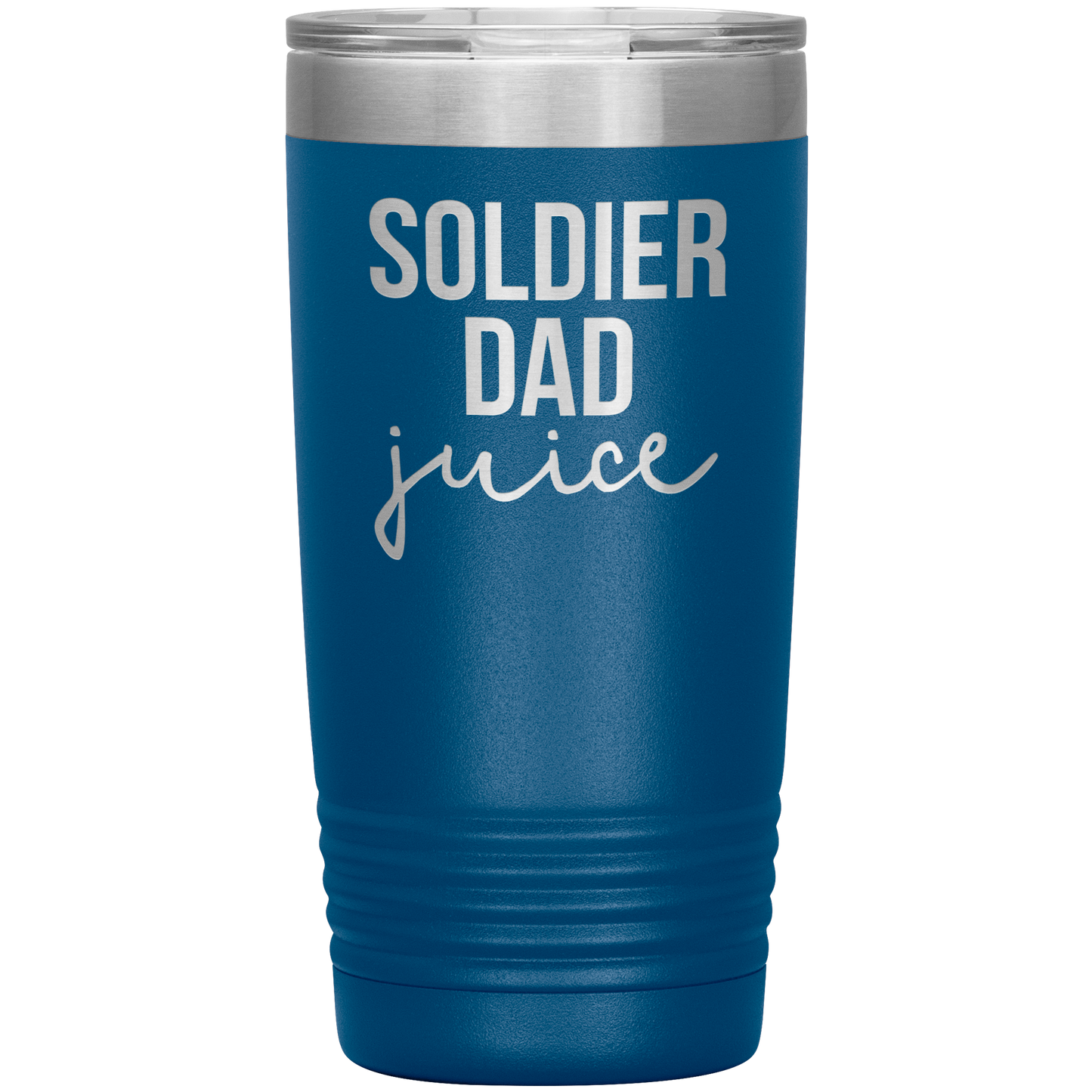 Soldier Dad Tumbler, Soldier Dad Gifts, Travel Coffee Mug, Birthday Gifts for Men and Women