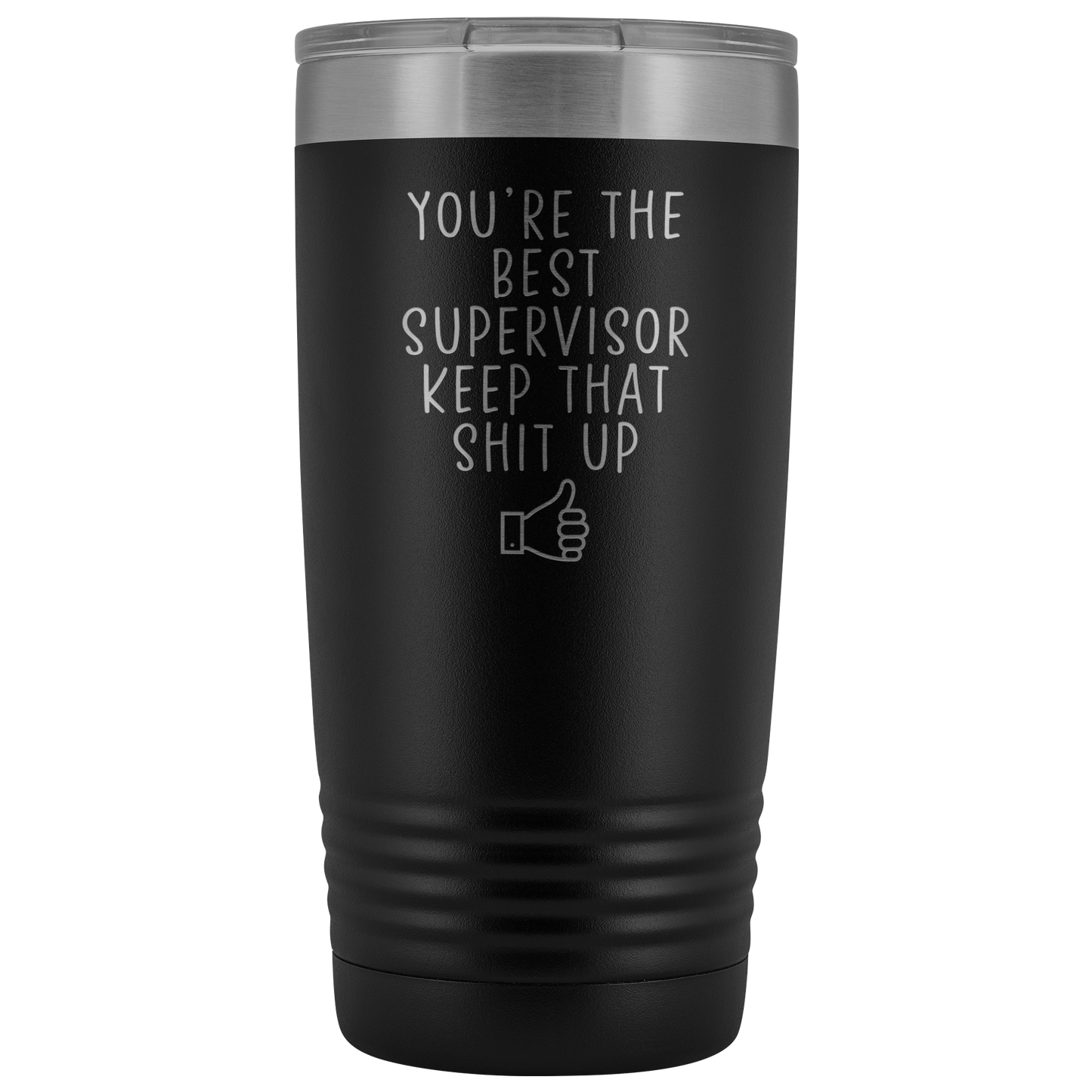 Cadeau de superviseur, tasse de café de superviseur, tumbler de superviseur