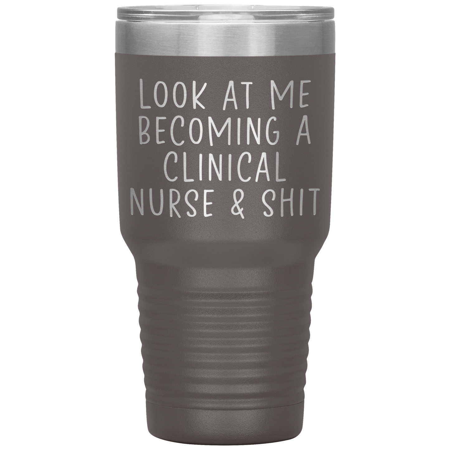 Clinical Nurse Tumbler, Clinical Nurse Gifts, Travel Coffee Mug, Birthday Gifts for Men and Women