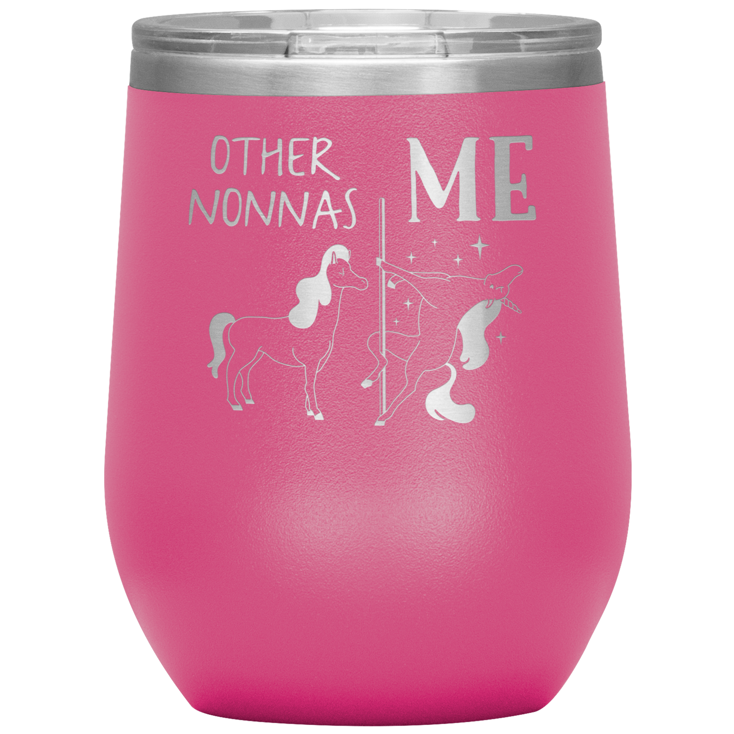 Nonna Wine Tumbler, Nonna Gifts, Travel Wine Cup, Birthday Gifts for Men and Women