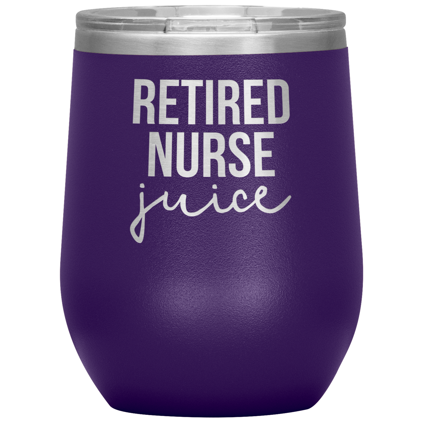 Retired Nurse Retirement Tumbler, Retired Nurse Retirement Gifts, Travel Wine Cup, Birthday Gifts for Men and Women