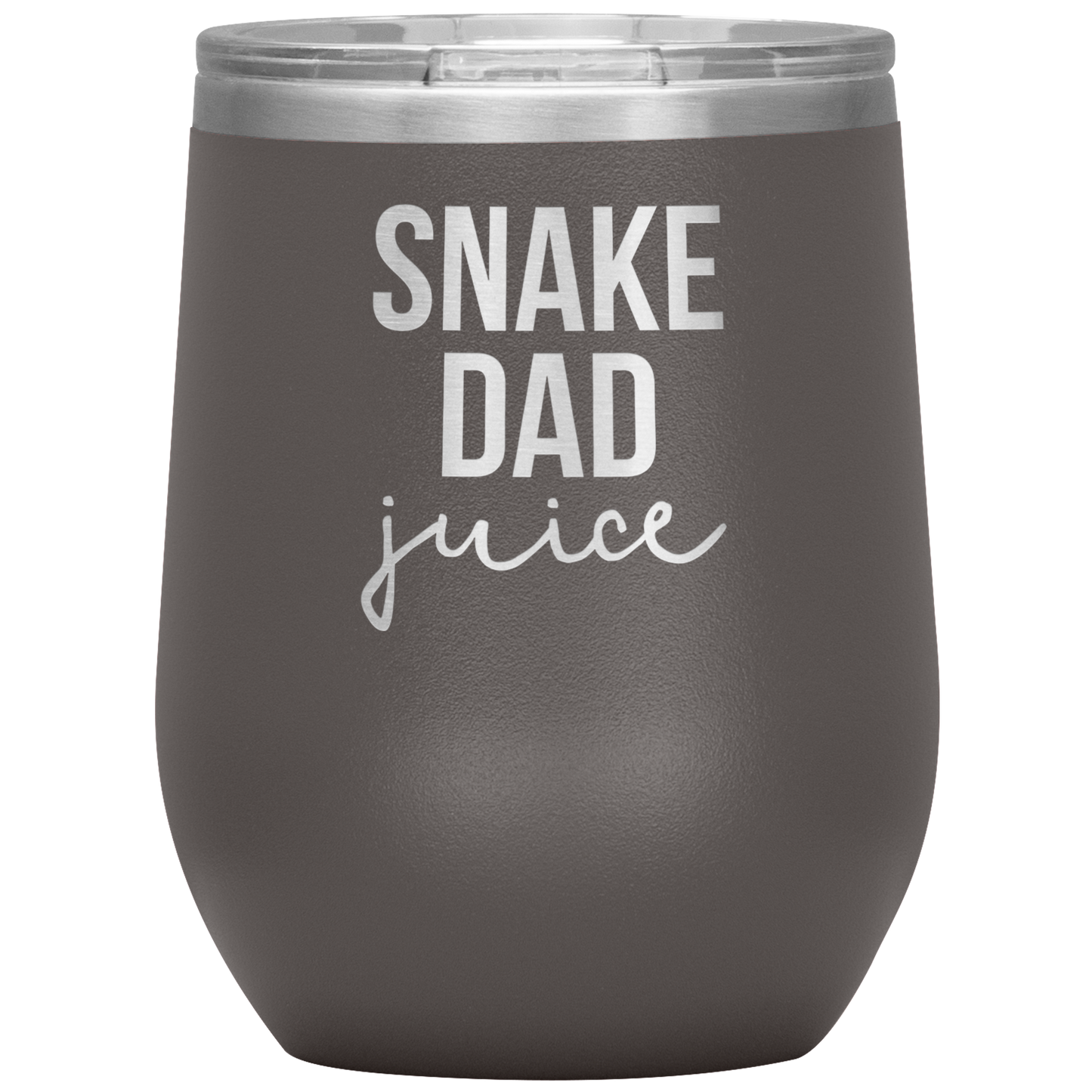 Snake Dad Wine Tumbler, Snake Dad Gifts, Travel Wine Cup, Birthday Gifts for Men and Women