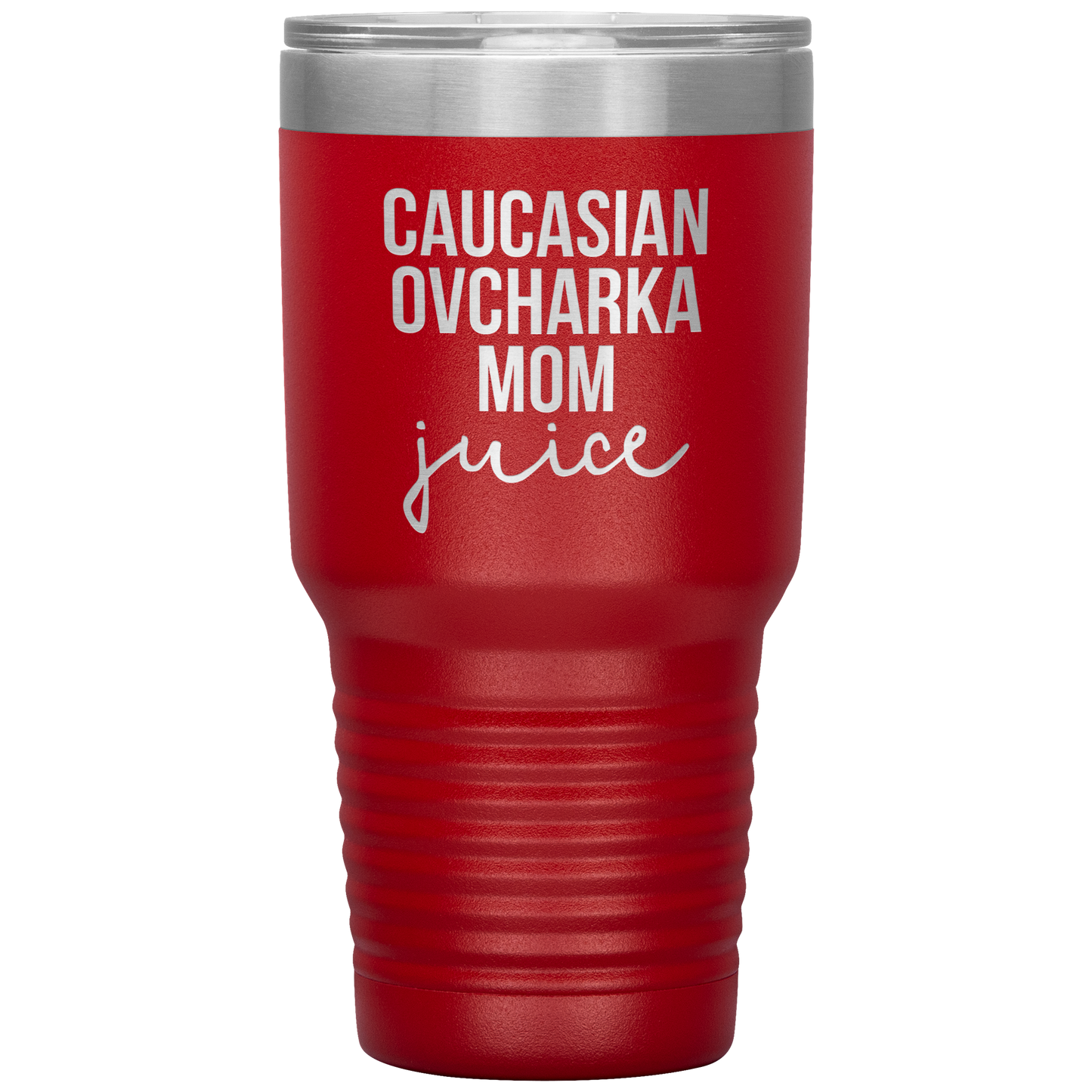 Caucasian Ovcharka Mom Tumbler, Caucasian Ovcharka Mom Gifts, Travel Coffee Mug, Birthday Gifts for Men and Women