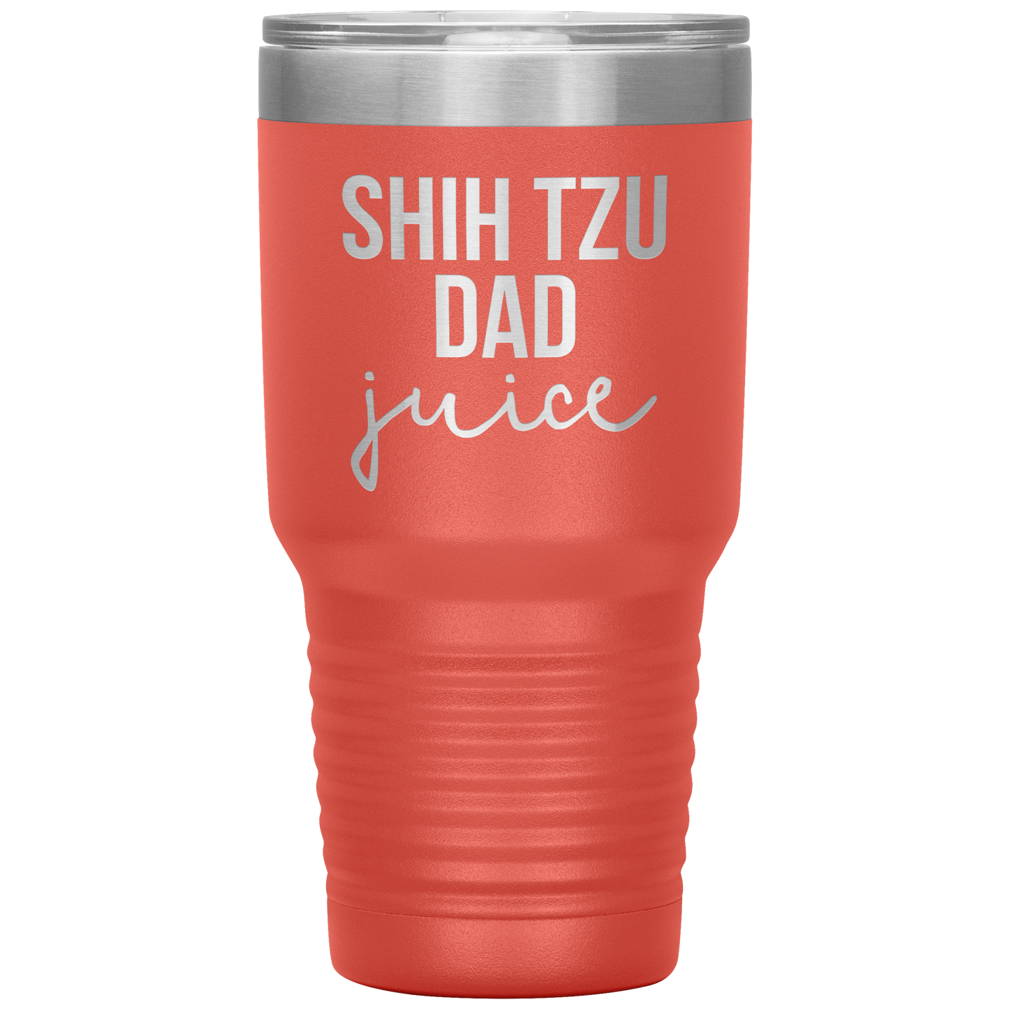 Shih Tzu Dad Tumbler, Shih Tzu Dad Gifts, Travel Coffee Mug, Birthday Gifts for Men and Women