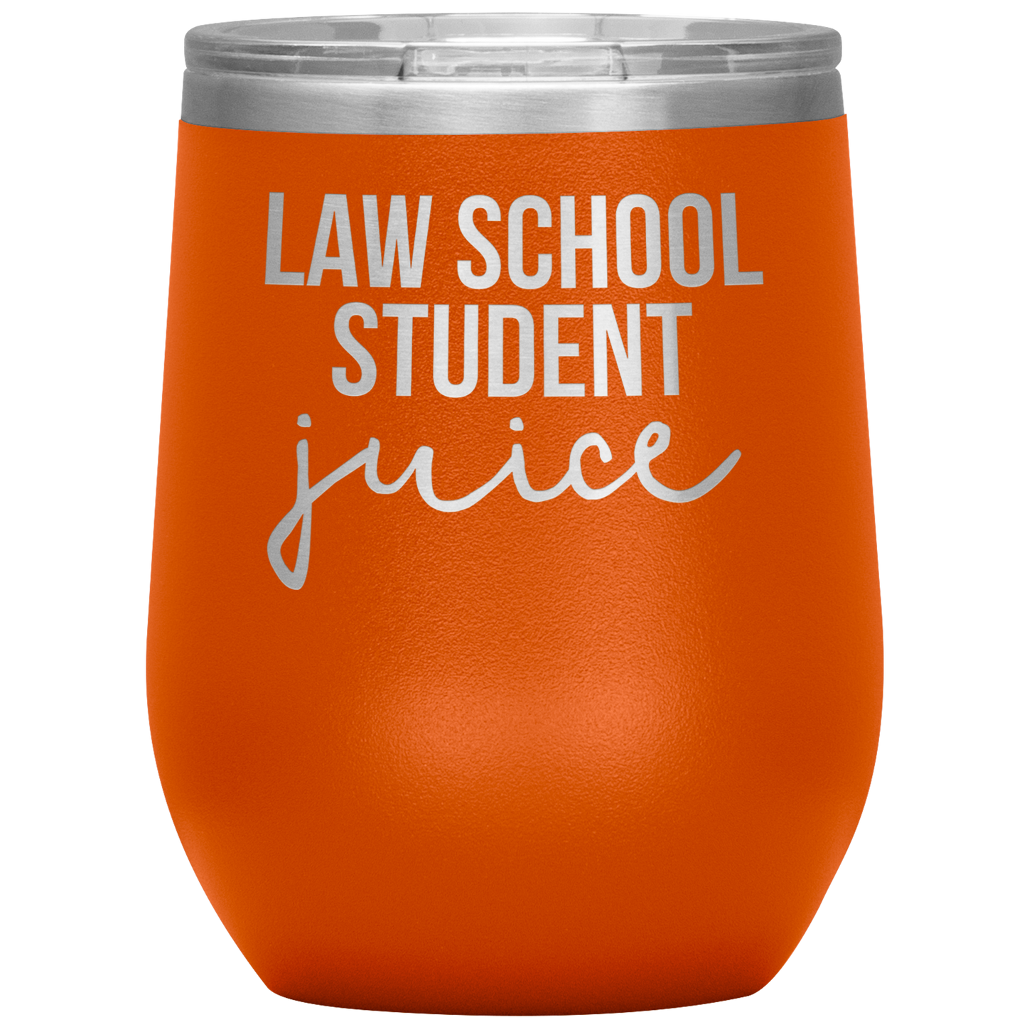 Law School Student Wine Tumbler, Law School Student Gifts, Travel Wine Cup, Birthday Gifts for Men and Women