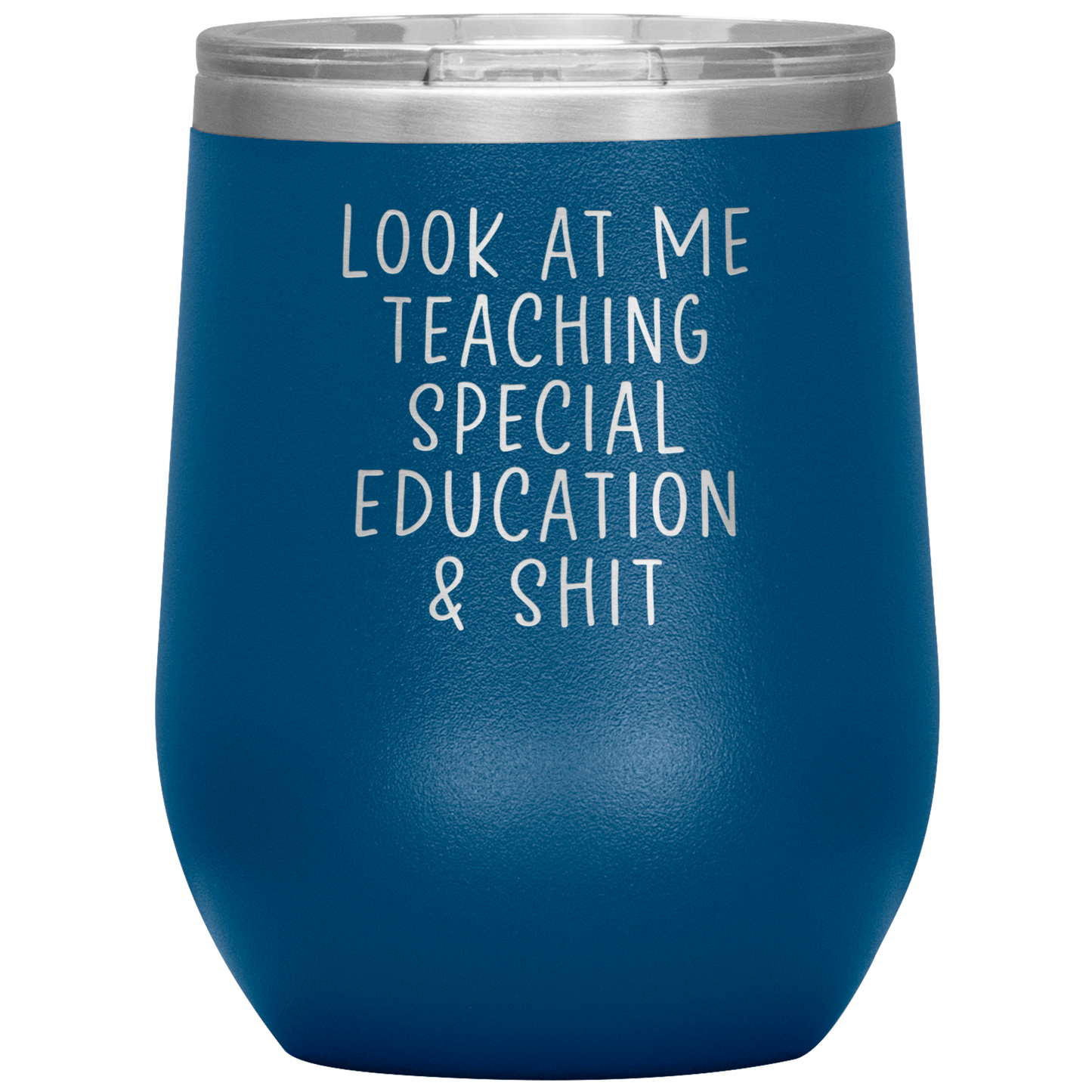 Special Education Teacher Wine Tumbler, Special Education Teacher Gifts, Travel Wine Cup, Birthday Gifts for Men and Women