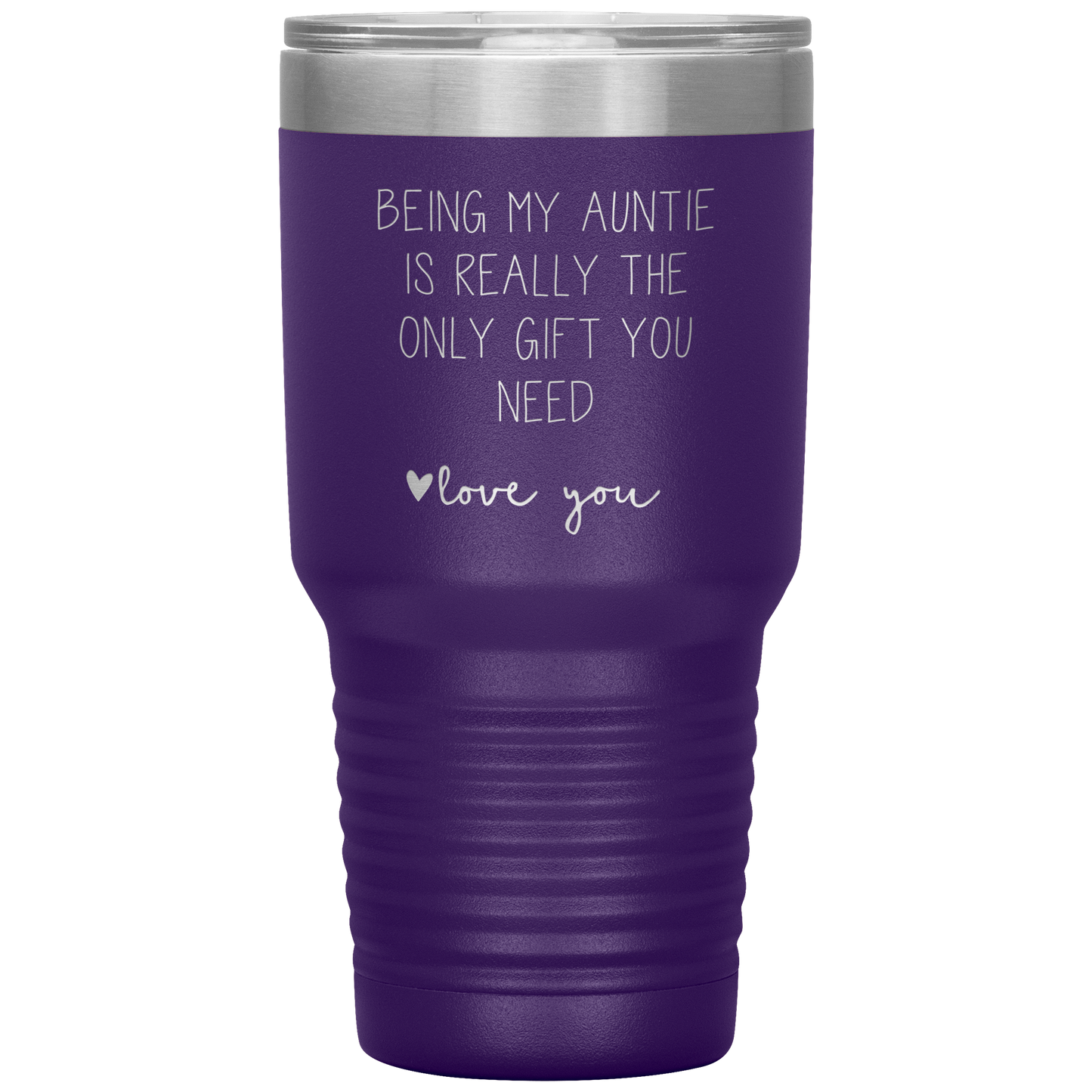 Auntie Tumbler, Auntie Gifts, Travel Coffee Mug, Birthday Gifts for Men and Women