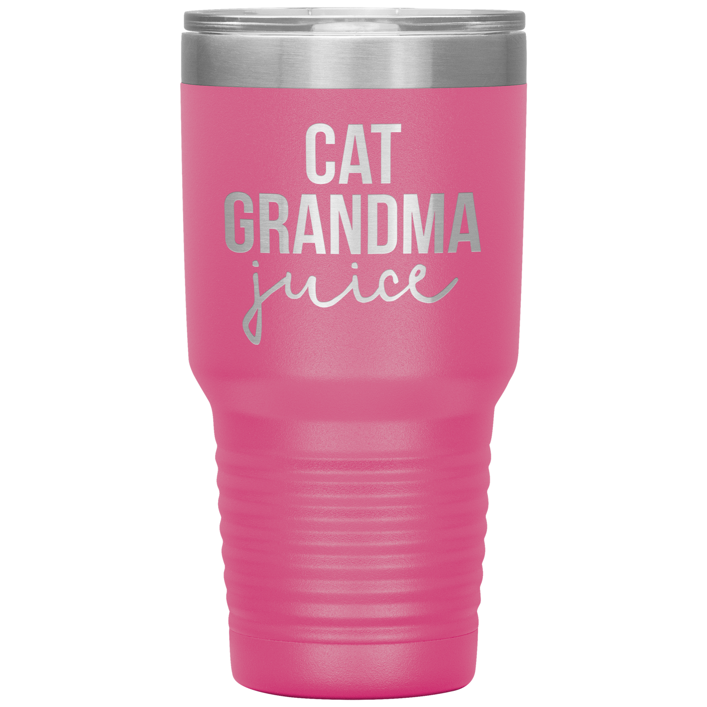 Cat Grandma Tumbler, Cat Grandma Gifts, Travel Coffee Mug, Birthday Gifts for Men and Women