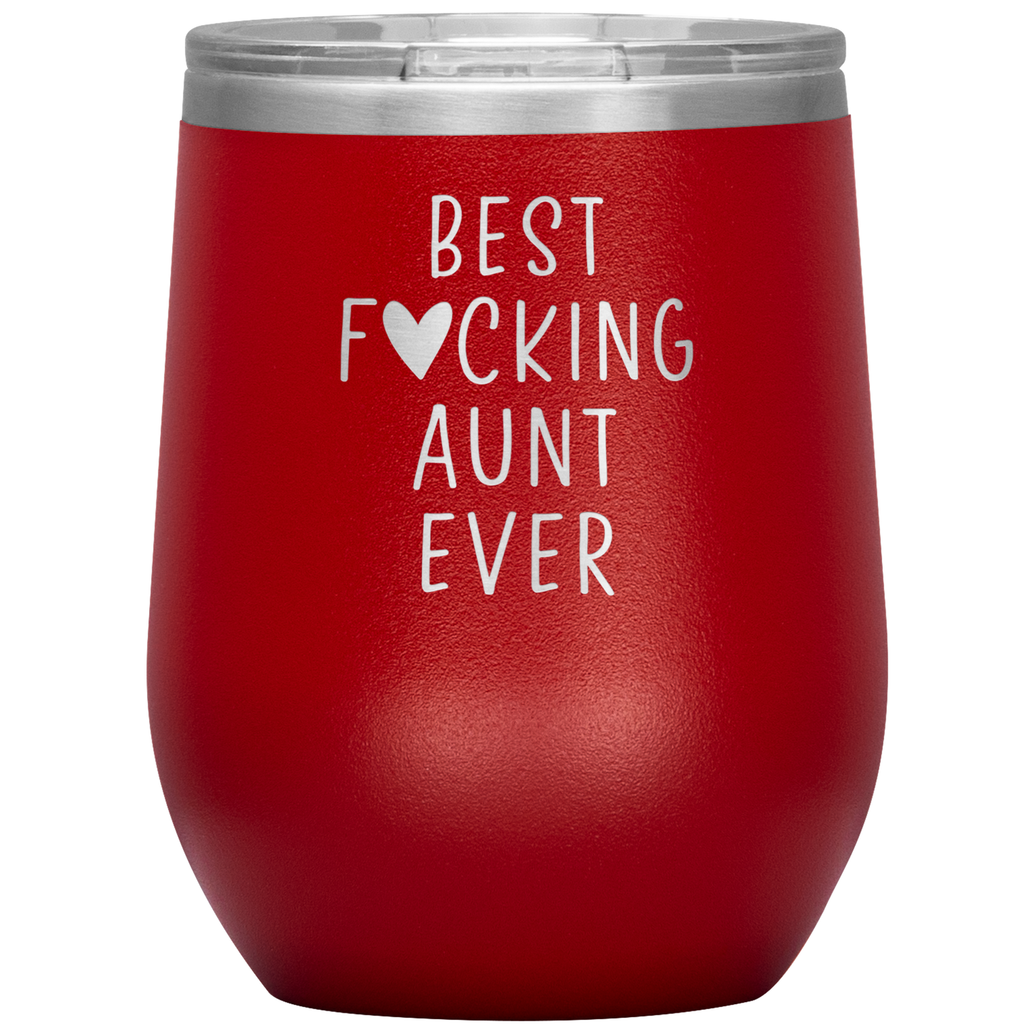 Aunt Wine Tumbler, Aunt Gifts, Travel Wine Cup, Birthday Gifts for Men and Women