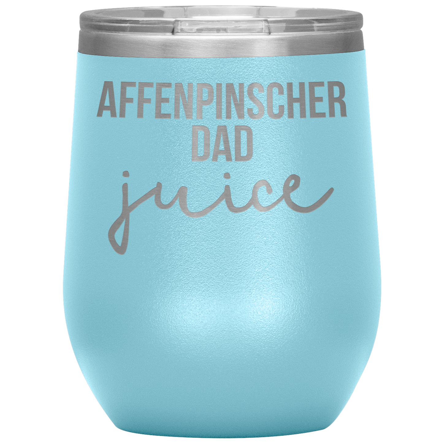 Affenpinscher Dad Wine Tumbler, Funny Travel Wine Cup, Birthday Gifts for Men and Women