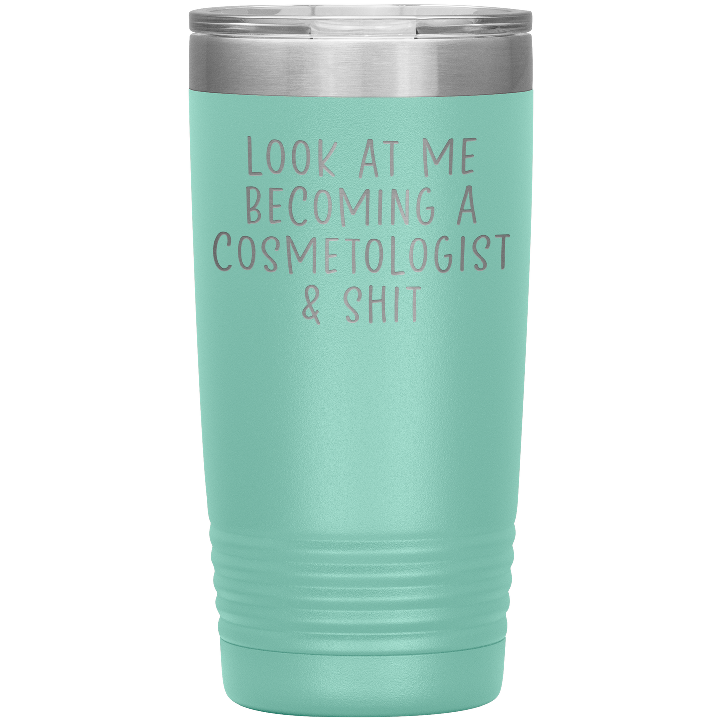 Cosmetologo Tumbler, Cosmetologa Regali, Travel Coffee Mug, Regali di compleanno per uomini e donne