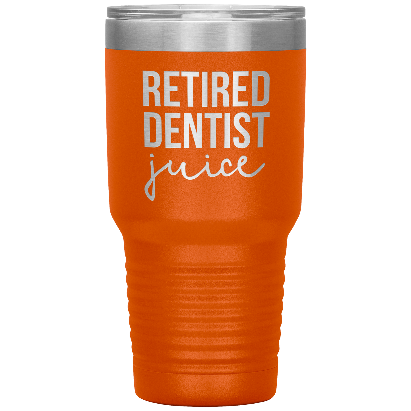 Retired Dentist Tumbler, Retired Dentist Gifts, Travel Coffee Mug, Birthday Gifts for Men and Women