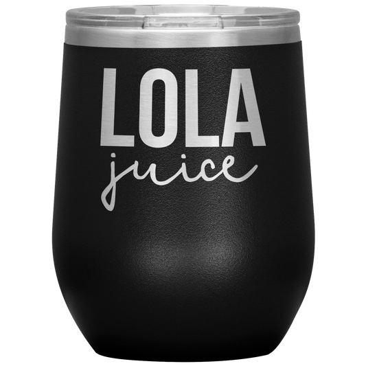 Lola Vin Gobelet, Lola Cadeaux, Voyages Tasse de Vin, des Cadeaux d'Anniversaire pour les Hommes et les Femmes