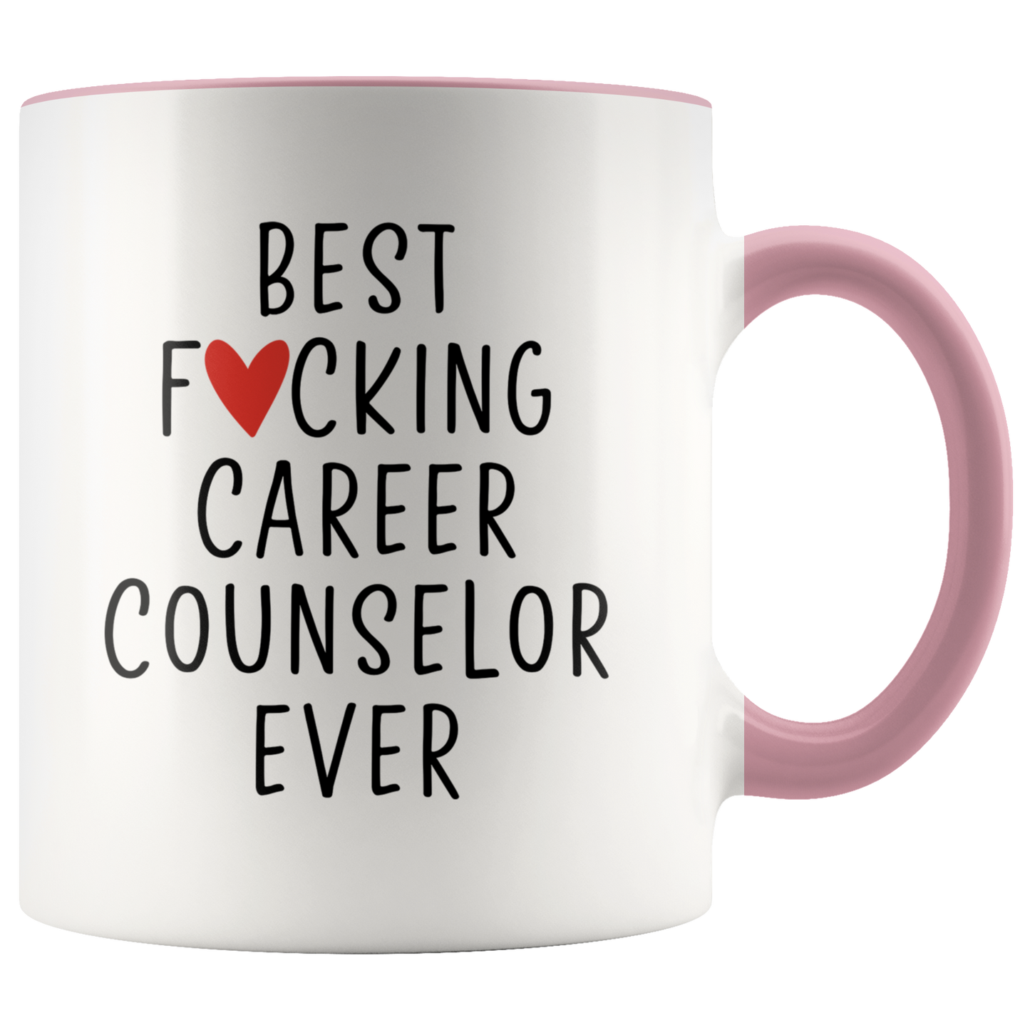 Career counselor Gifts, Coffee Mug, Two Tone Accent Cup, Birthday Gift for Men and Women