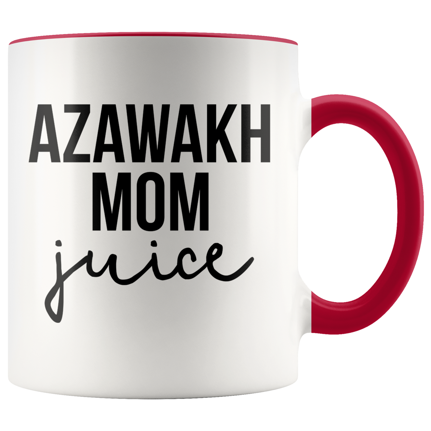 Azawakh Mom Gifts, Coffee Mug, Two Tone Accent Cup, Birthday Gift for Men and Women