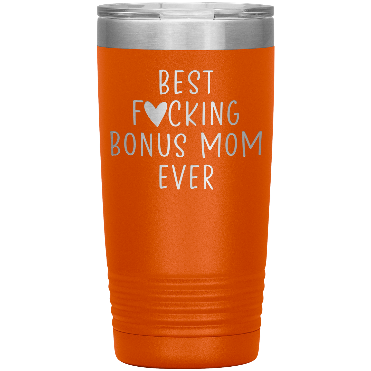 Bonus Mom Tumbler, Bonus Mom Gifts, Travel Coffee Mug, Birthday Gifts for Men and Women