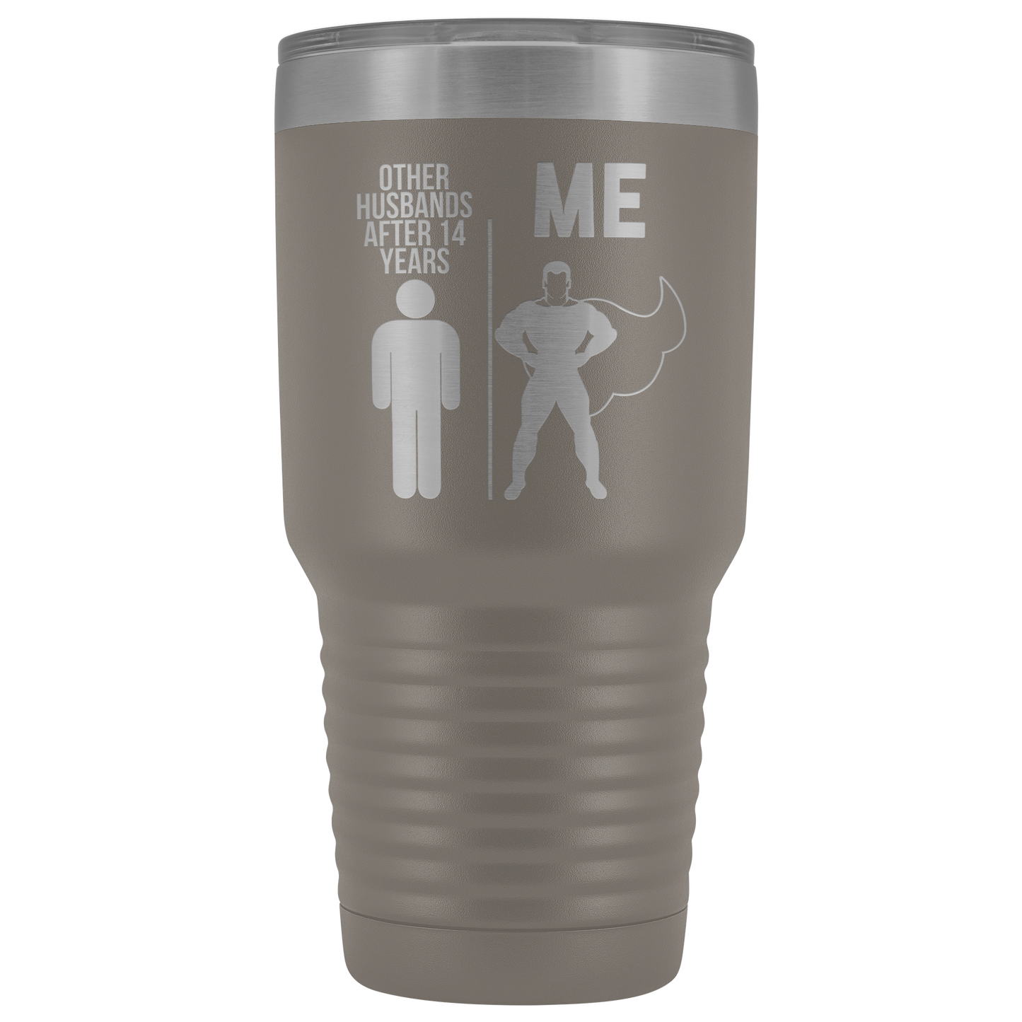 Cadeaux du 14e anniversaire pour les hommes, cadeaux du 14e anniversaire pour lui, cadeaux du 14e anniversaire pour le mari, Tumbler Mug