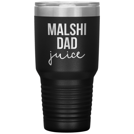 Malshi Dad Tumbler, Malshi Dad Gifts, Travel Coffee Mug, Birthday Gifts for Men and Women