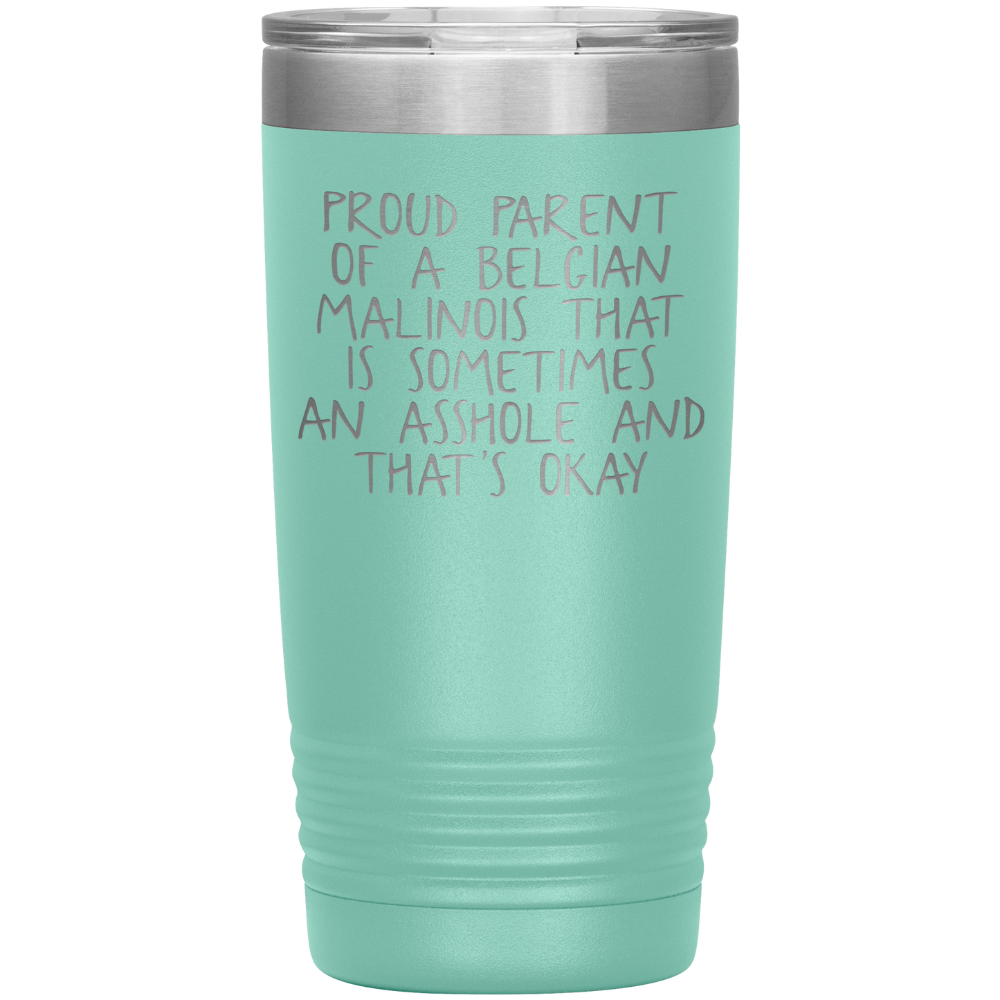 Tumbler malinois belge, cadeaux malinois belges, tasse de café malinois belge, cadeaux d’anniversaire pour hommes et femmes