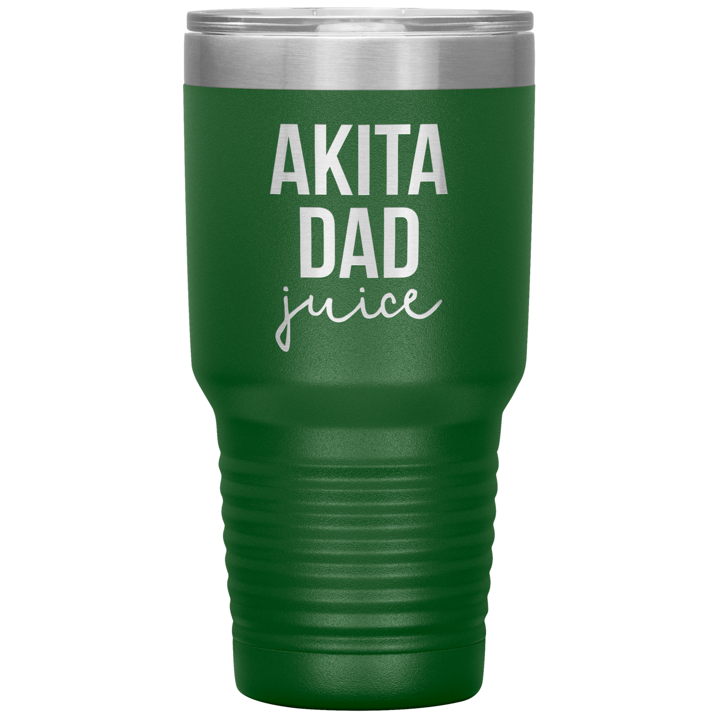 Akita Dad Tumbler, Funny Travel Coffee Mug, Birthday Gifts for Men and Women