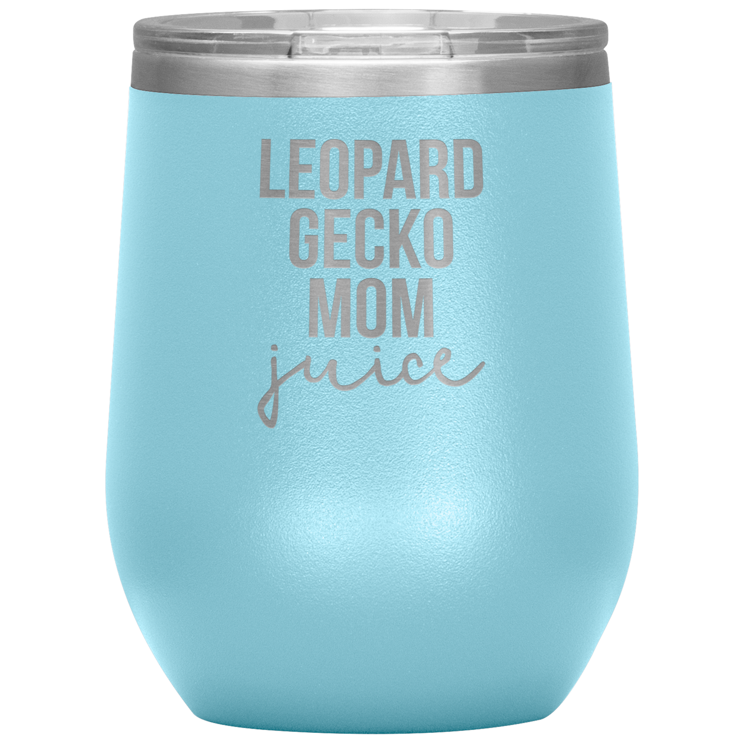 Leopard Gecko Mom Wine Tumbler, Leopard Gecko Mom Gifts, Travel Wine Cup, Birthday Gifts for Men and Women