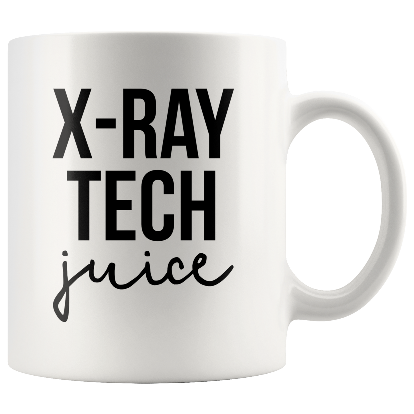 Xray Tech Radiologic Technologist Gifts, Coffee Mug, Two Tone Accent Cup, Birthday Gift for Men and Women